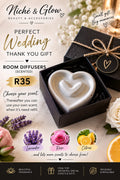Room Defuser - Heart Shape Small in Gift Box